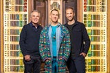 Blinded-by-Delight-Produzent Berndt Schmidt, Kostüm-Designer Jeremy Scott und Regisseur und Autor Oliver Hoppmann.&nbsp;