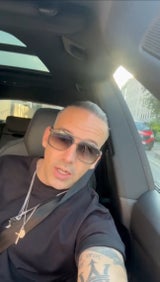 RAF Camora schickte Geburtstagsgrüße per Videobotschaft. Der Rapper ist ein gerngesehener Gast in Martin Hos Klub.