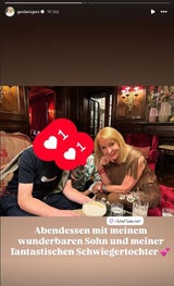 Gerda Rogers mit Sohn Ronald und Schwiegertochter Alexandra