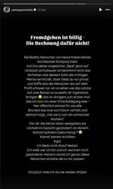 Serkan kündigte das Statement groß an