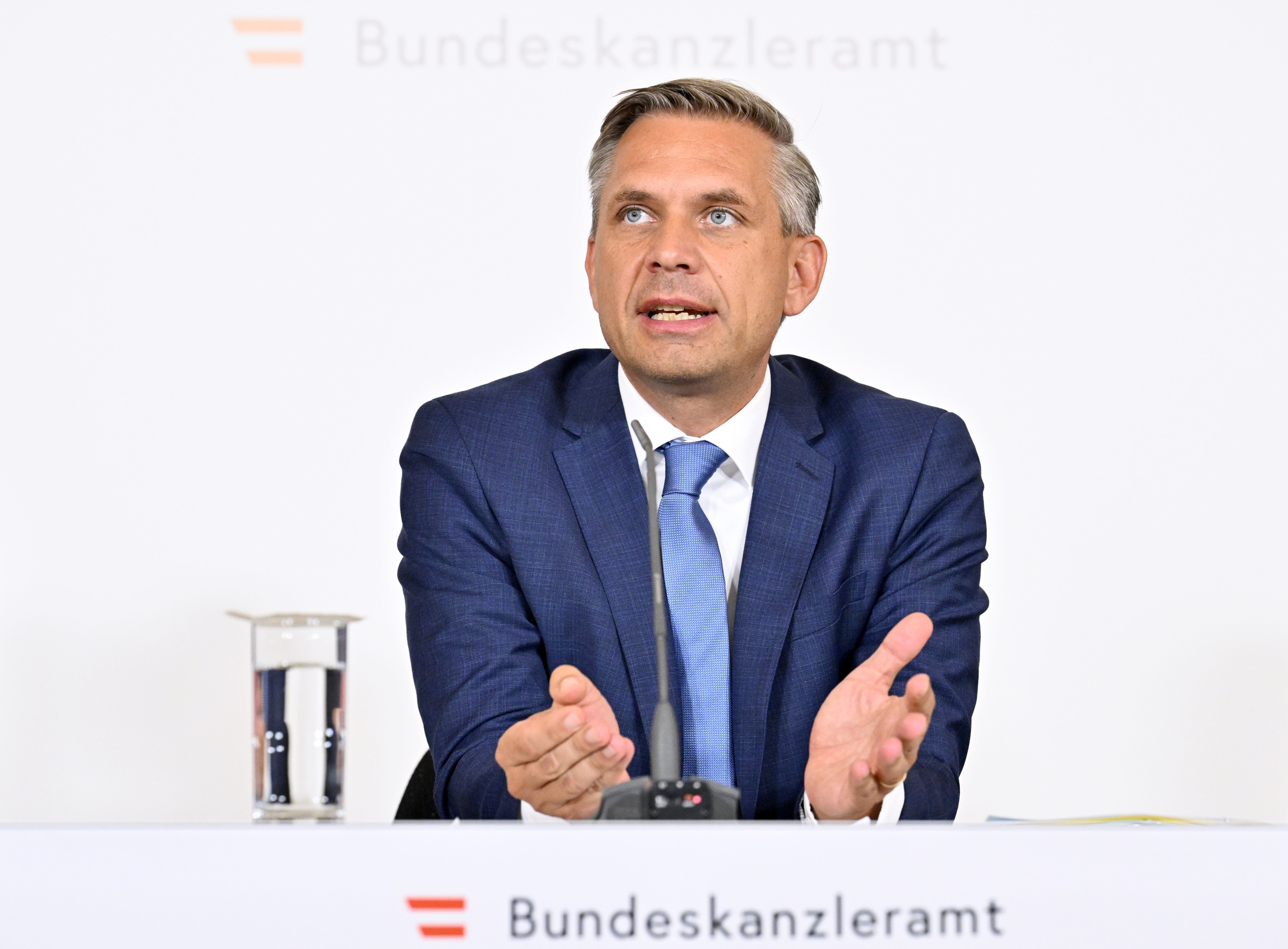 Wirtschaftsminister Wolfgang Hattmannsdorfer