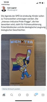 Leo Lugner stößt sich an Stadt-Broschüre für Kids