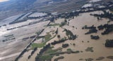 Ein Szenario wie aus einem Katastrophenfilm: Wochenlang stand die Golfanlage unter Wasser.