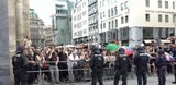 Linke Gegendemo