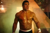 Dwayne Johnson in "The Smashing Machine"