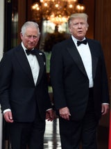 König Charles III. und Donald Trump