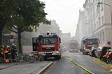 Großeinsatz in Reha-Klinik der Pensionsversicherungsanstalt.