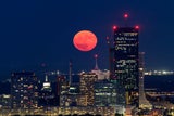 Erdbeermond am Himmel über Österreich: Die besten Bilder