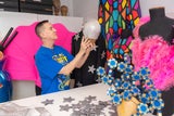 Eine Tür zu einer Traumwelt wollte Jeremy Scott mit seinen Showkostümen öffnen.&nbsp;&nbsp;
