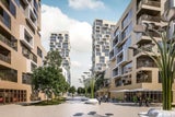 So sollte das neue Stadtquartier aussehen. Die Höhe war umstritten.