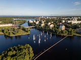 Oulu in Finland. Die Kulturhauptstadt steht für Innovation und ist nur 150 km vom Polarkreis entfernt.