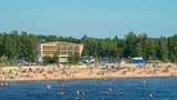Endlose Weite. Am Stadt-Sandstrand Nallikari von Oulu erlebt man nordisches Ferienflair