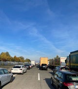 Stau-Chaos nach Unfall auf der A1