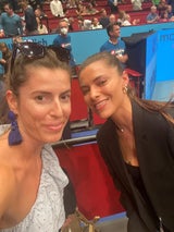 Sophia Thomalla mit ÖSTERREICH-Redakteurin Andrea Lautmann