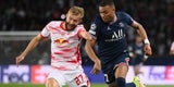 Laimer gegen PSG Mbappe
