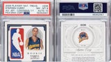 Rookie-Sammlerkarte von NBA-Star Stephen Curry
