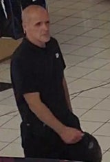 Wenn Sie diesen Mann sehen, rufen Sie die Polizei