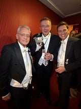 Christian Mucha mit Stefan Gaugusch und Robert Steiner.&nbsp;