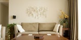 Beige Wandfarbe