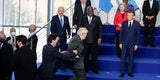 Panne: Boris Johnson verpennt G20-Foto-Shooting