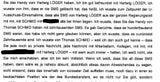 Das Protokoll der Kurz- Einvernahme