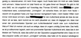 Das Protokoll der Kurz- Einvernahme
