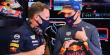 Max Verstappen und Christian Horner