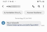Polizei warnt: "Diese SMS sofort löschen"