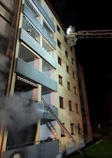 Brand in Traisen: Vier Verletzte, eine tote Frau