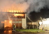 Großbrand auf Bauernhof während Hochzeitsfeier