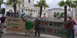 Tausende Teilnehmer bei Lobau-Demo in Wien