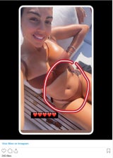 Foto auf Insatgram von Cristiano Ronaldos Freundin Gerogina Rodrigues