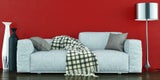 Rote Wandfarbe