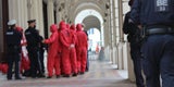 Aktivisten blockieren ÖVP-Zentrale in Wien