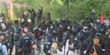 Tumulte am Rande der Corona-Demo in Wien