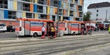 Dramatische Rettung bei Brand in Simmering