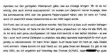 Das Protokoll der Kurz- Einvernahme