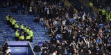 Wilde Stadion-Schlägerei in Leicester