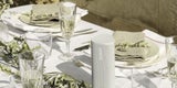 gedeckter Hochzeitstisch