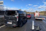 Stau nach Massen-Crash auf A1