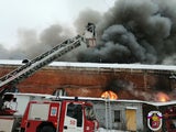 Großbrand: Riesige Rauchsäule über Moskau