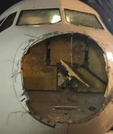 Hagel-Sturm machte Flug zum Albtraum – Notlandung!