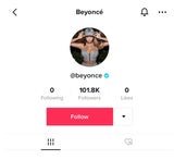Superstar Beyonce ist jetzt bei TikTok!