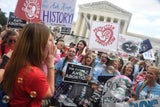 Abtreibungsgegner feiern die Entscheidung des Supreme Courts