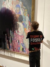 Klimt-Attacke: Klima-Chaoten auf freiem Fuß