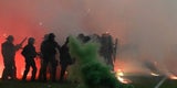 Platzsturm! Saint-Etienne-Fans rasten nach Abstieg aus