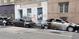 Anschlag auf Polizei-Autos: War es die Schlepper-Mafia?