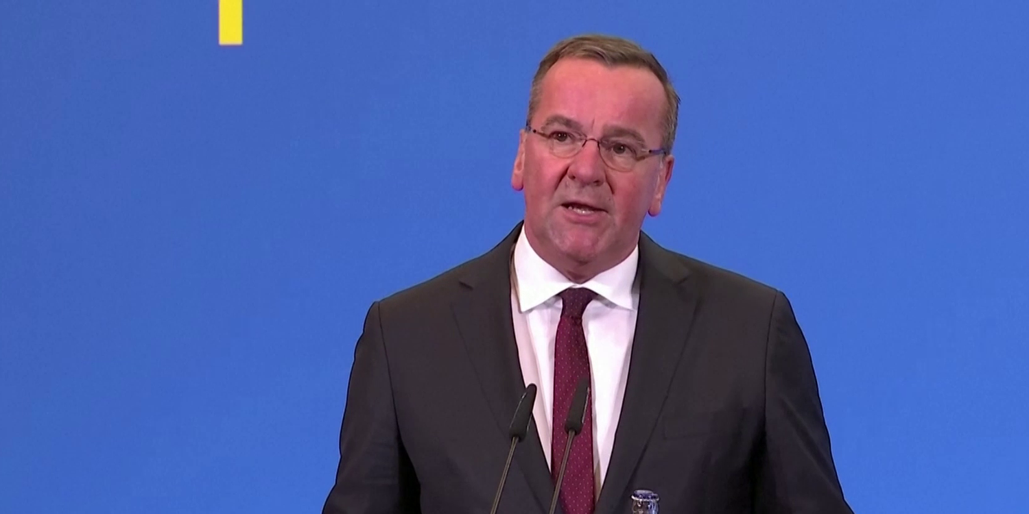 Der deutsche Verteidigungsminister Boris Pistorius.