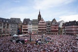 Frankfurt Europa League Titelfeier