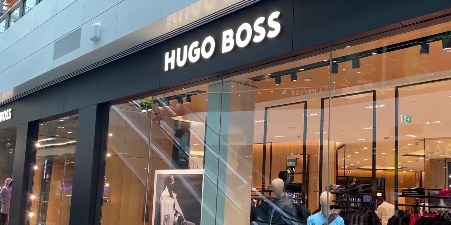 Moderiese Hugo Boss mit Umsatz und Gewinnsprung